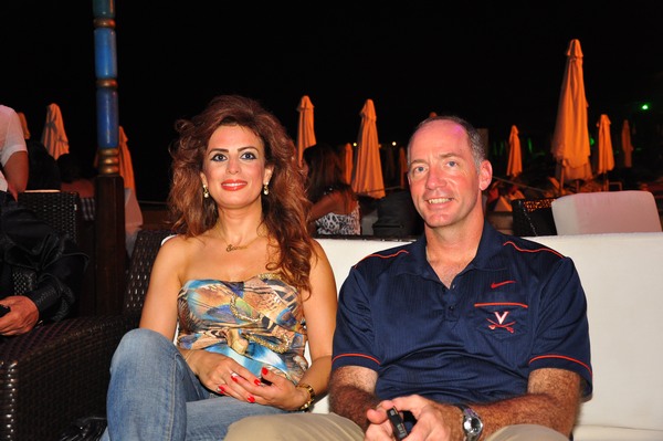 Cinda at the Beach Bar